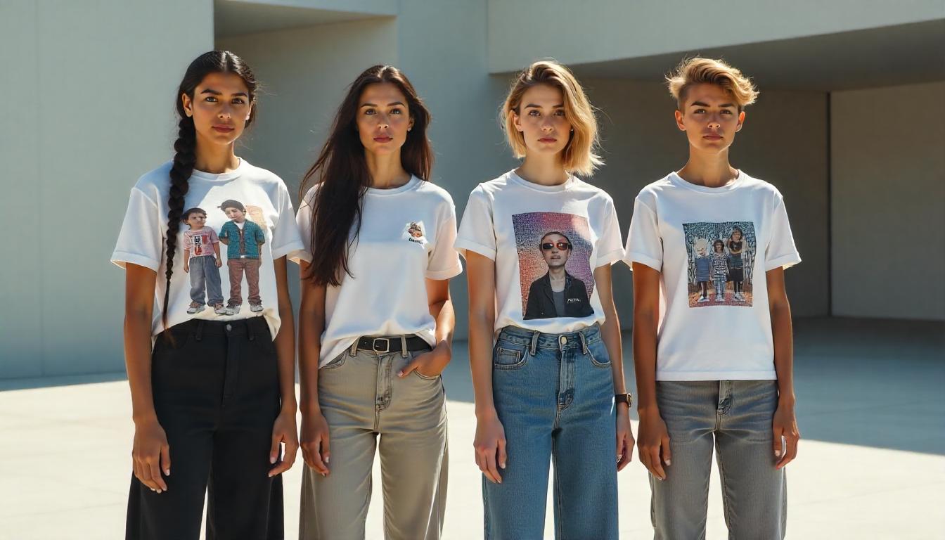 custom t shirt london - exact print